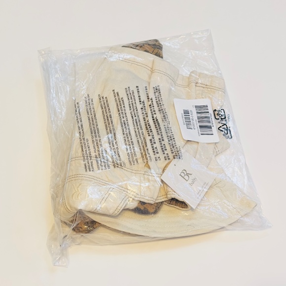 DENIM PINAFORE DRESS FOR BABY + REVERSIBLE BUCKET HAT FOR BABY + TODDLER - SET - Picture 3 of 4